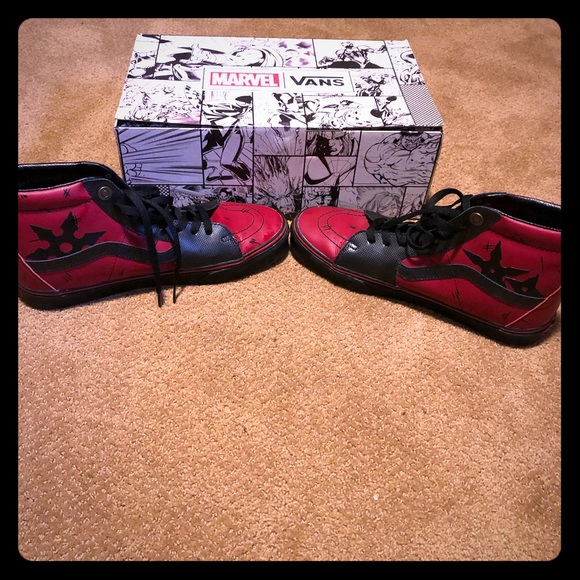 deadpool vans size 11